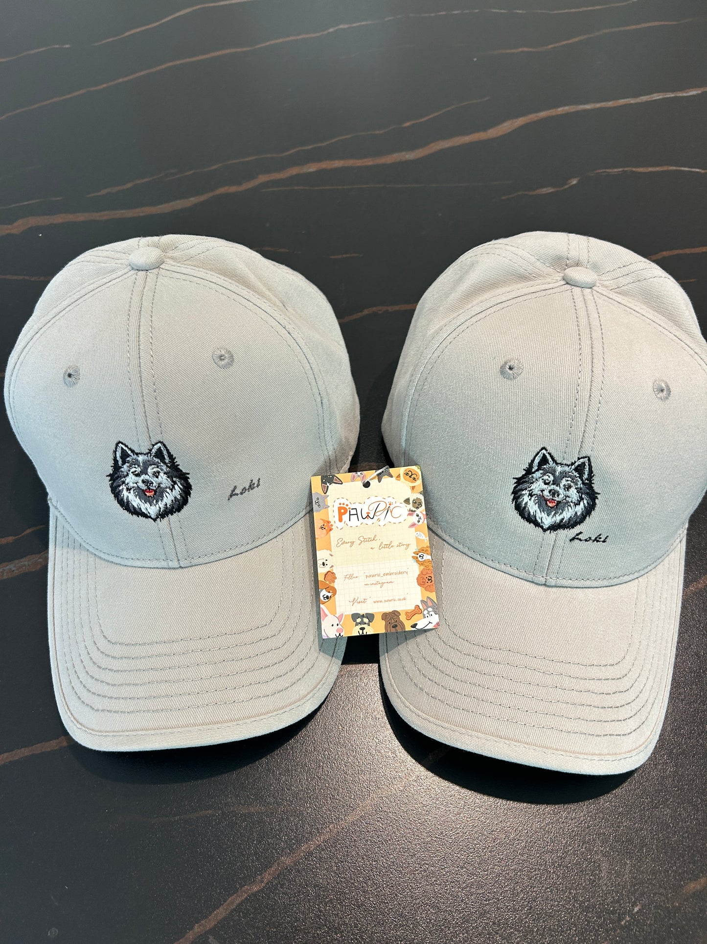 Pawric Cotton Cap – Custom Pet Embroidery Collection