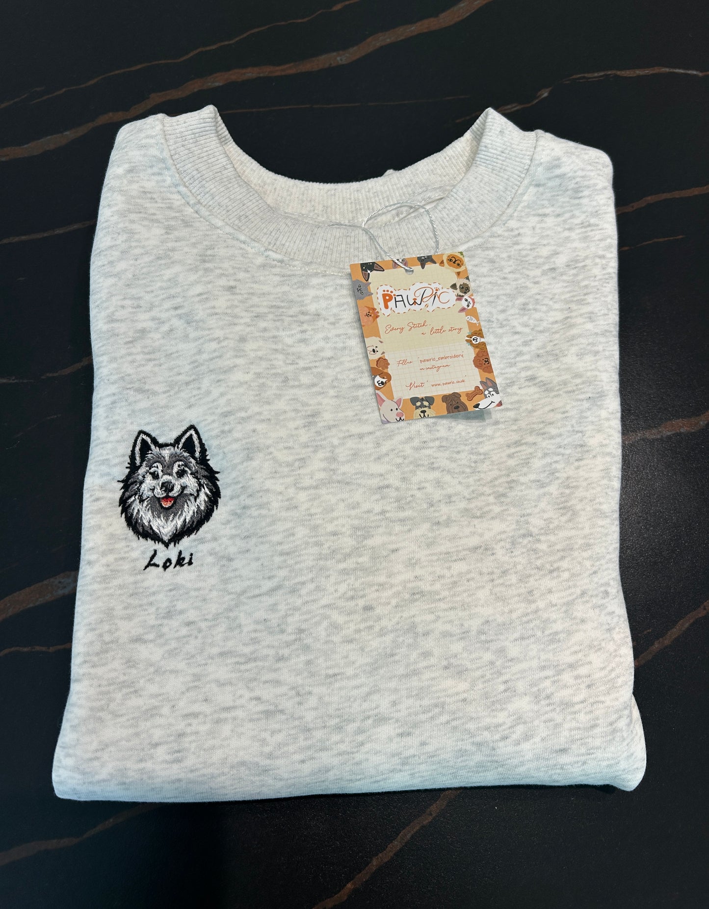 Pawric Cotton Sweatshirt with Fleece Lining  (Pre-Order)