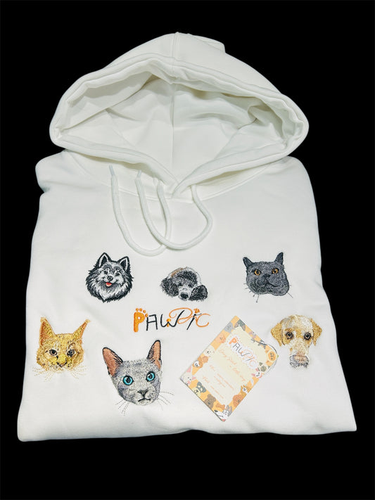 Pawric Cotton Hoodie with Fleece Lining