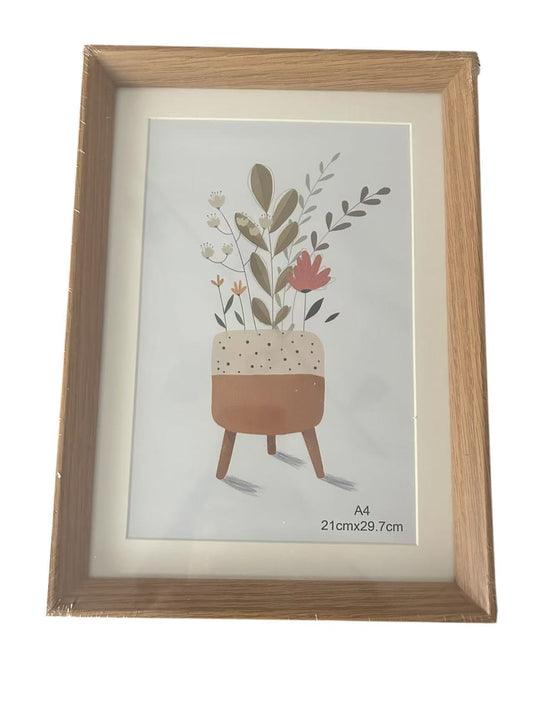 Custom embroidered Framed Portrait & Personalised Memorial Gift