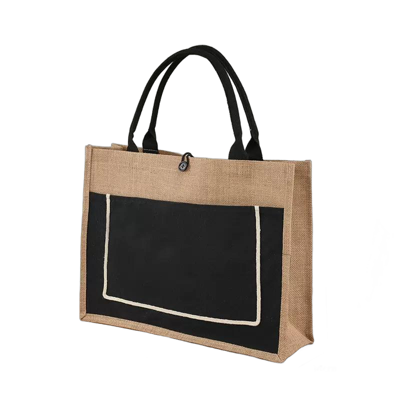 Pawric Jute Canvas Tote Bag – Custom Pet Embroidery Collection