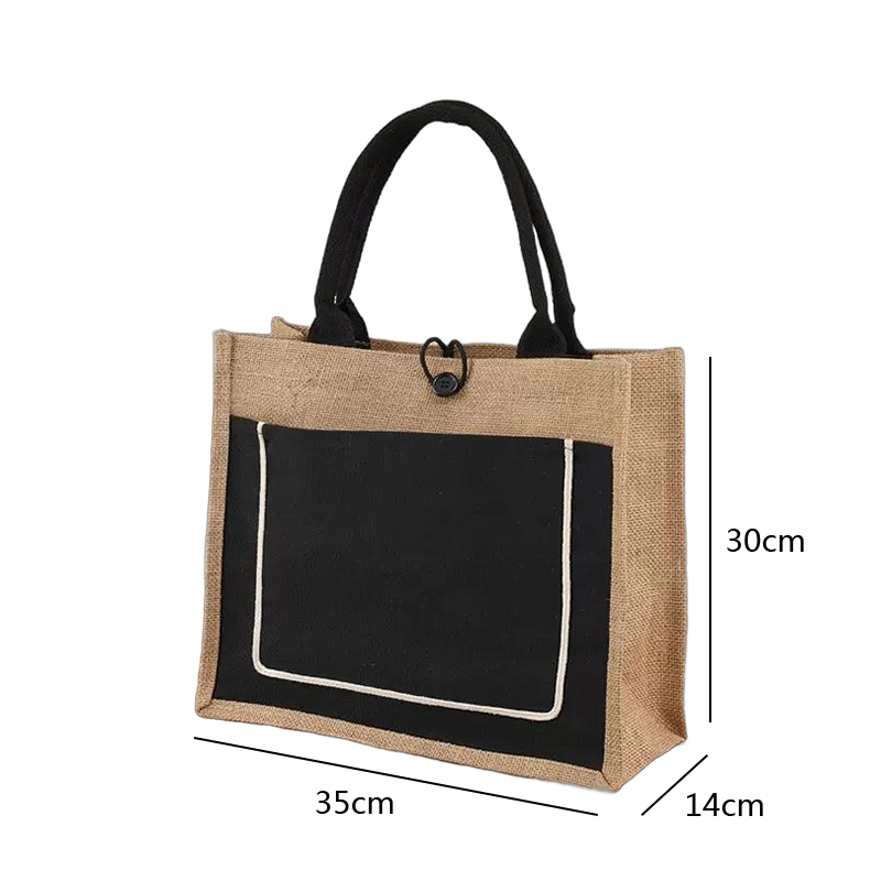 Pawric Jute Canvas Tote Bag – Custom Pet Embroidery Collection
