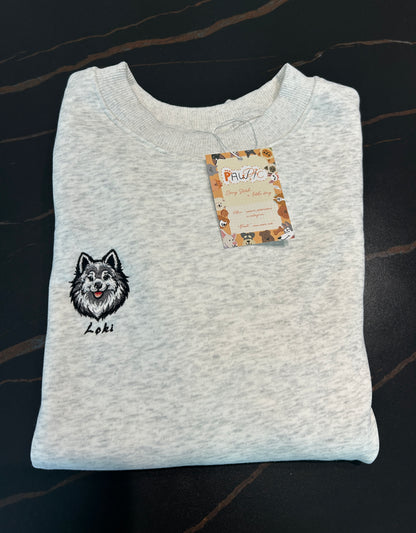 Pawric Cotton Sweatshirt with Fleece Lining  (Pre-Order)