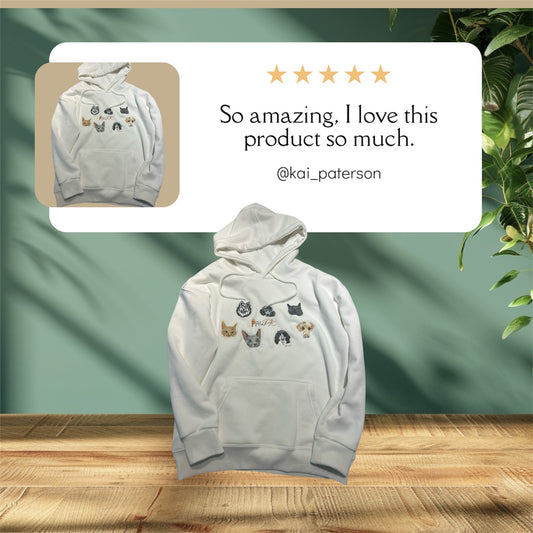 Pawric Cotton Hoodie with Fleece Lining(Pre-Order)