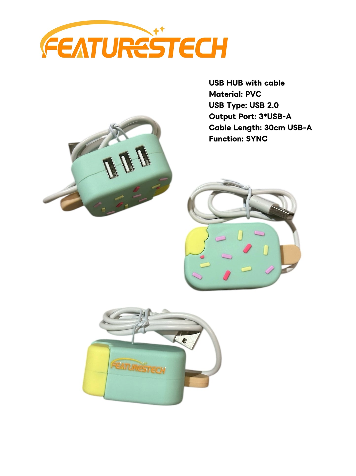 FEATURESTECH®  USB  HUB