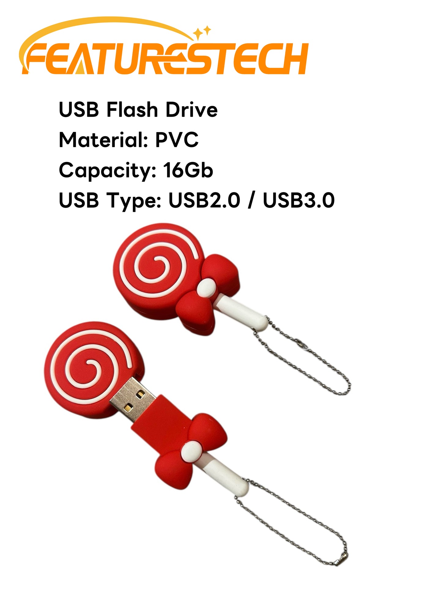 FEATURESTECH® USB Flash Drive