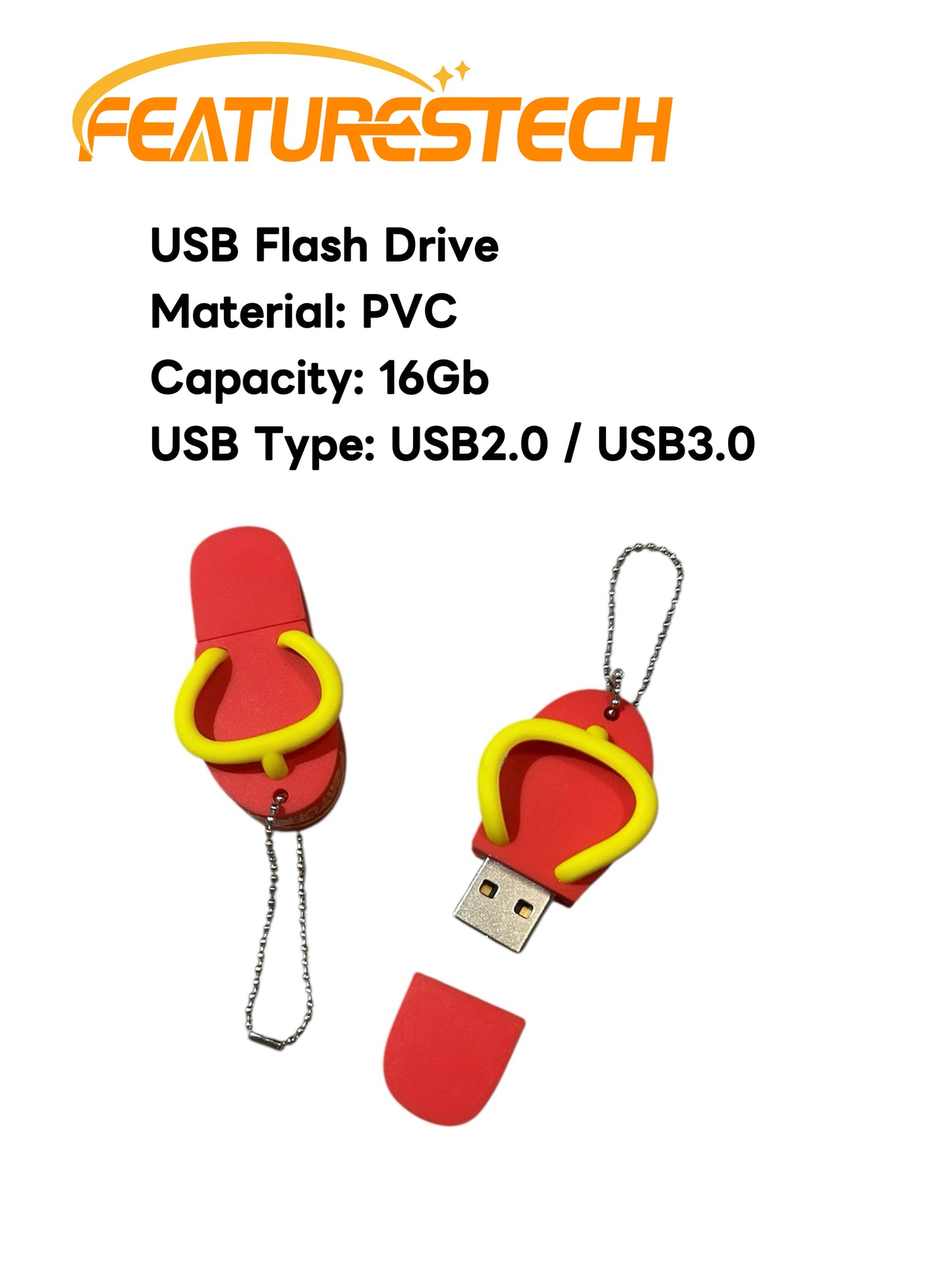 FEATURESTECH® USB Flash Drive