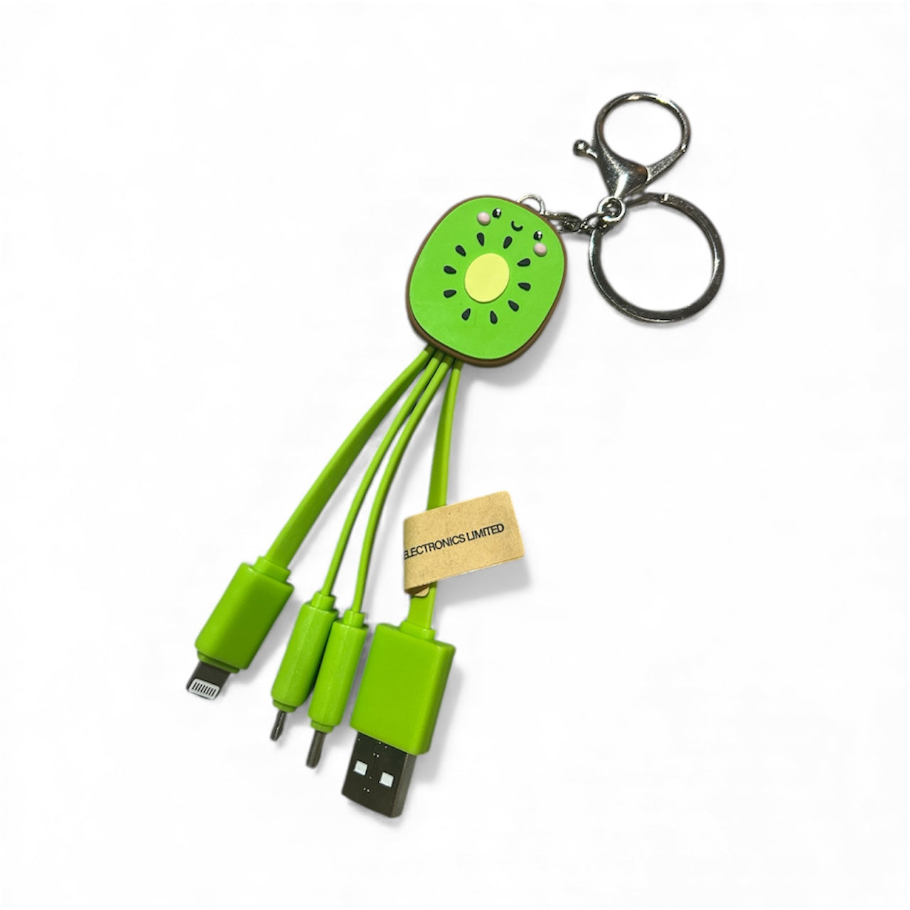 FEATURESTECH®3 in 1 Keychain Charging Cable