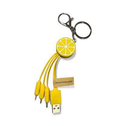 FEATURESTECH®3 in 1 Keychain Charging Cable