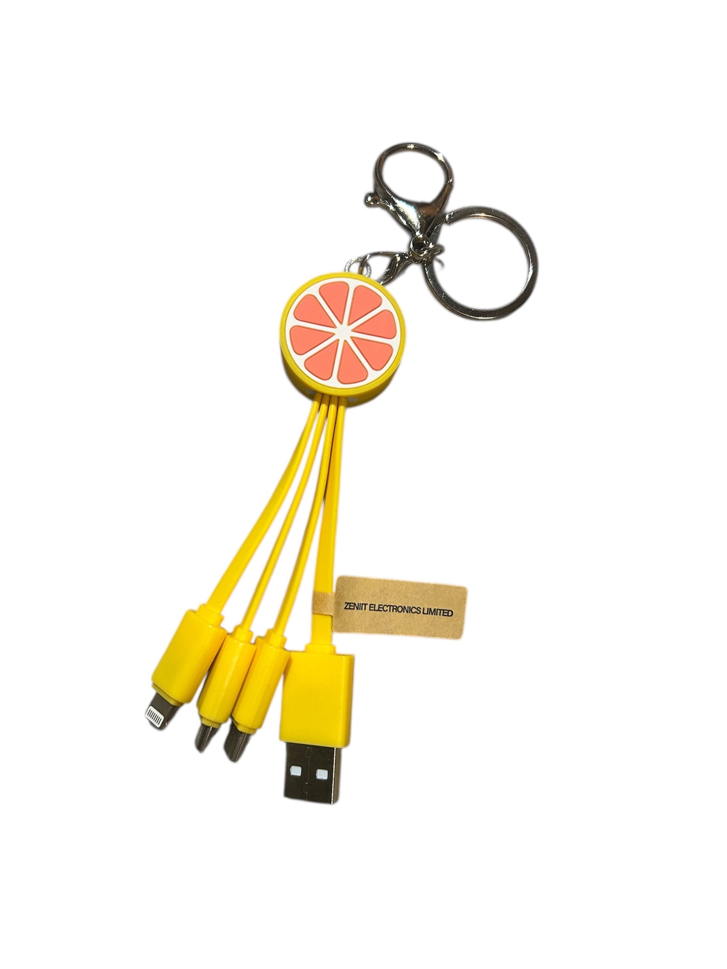 FEATURESTECH®3 in 1 Keychain Charging Cable