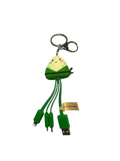 FEATURESTECH®3 in 1 Keychain Charging Cable