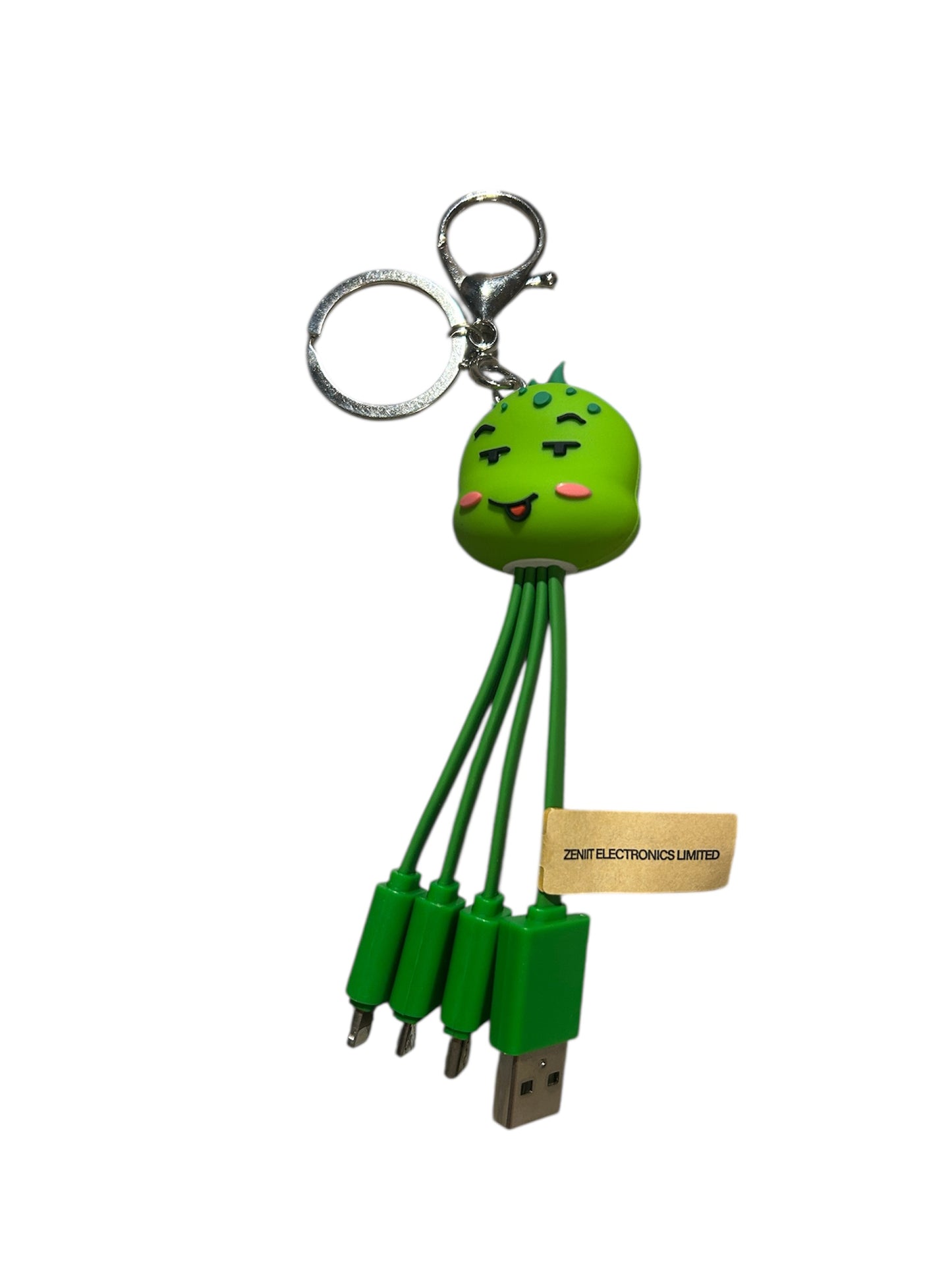 FEATURESTECH® Animal 3 in 1 Keychain Charging Cable