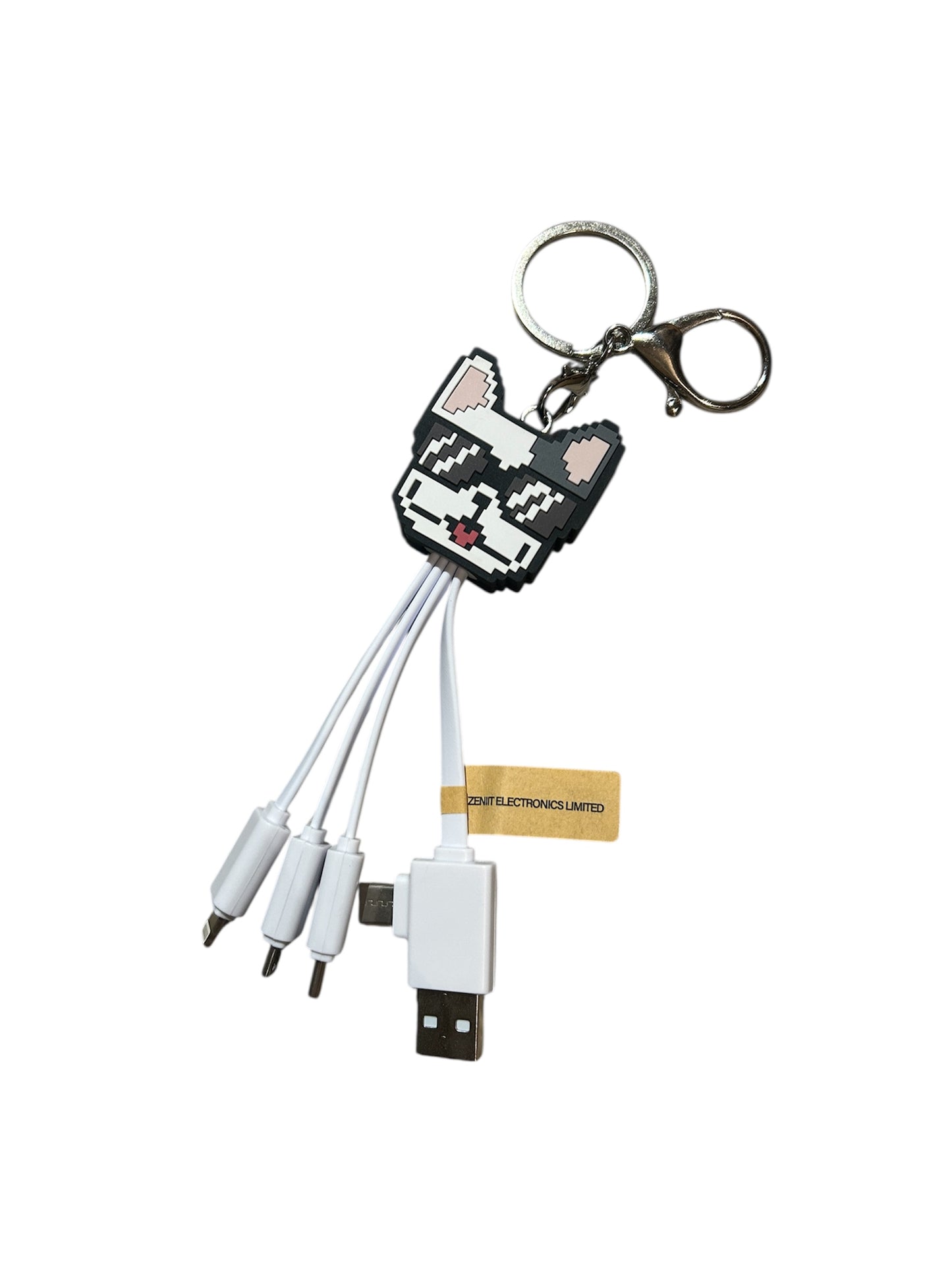 FEATURESTECH® 6 in 1 Keychain Charging Cable