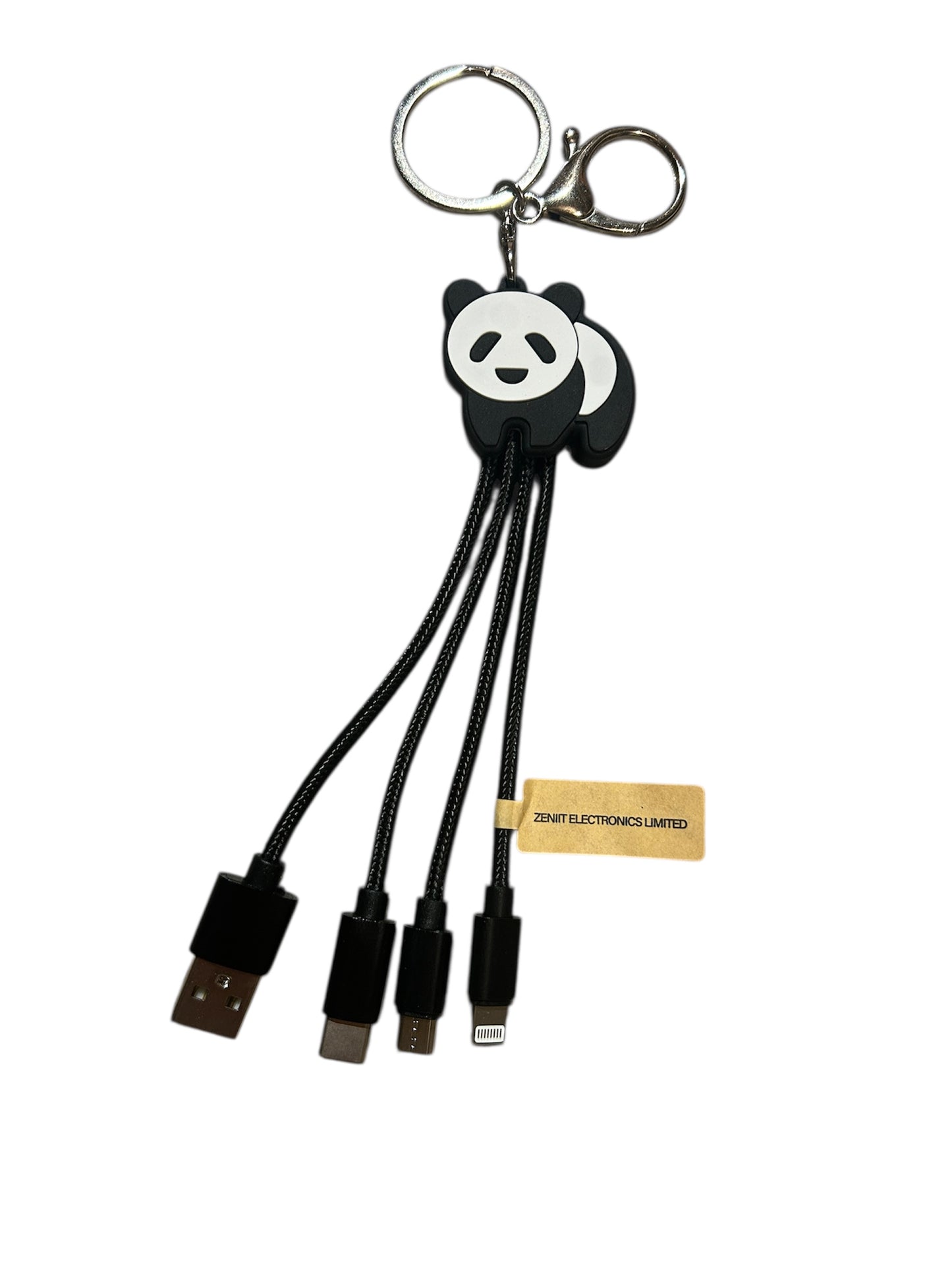 FEATURESTECH® Animal 3 in 1 Keychain Charging Cable