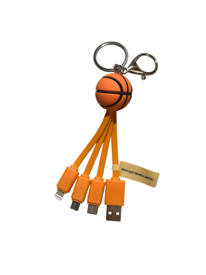 FEATURESTECH®3 in 1 Keychain Charging Cable