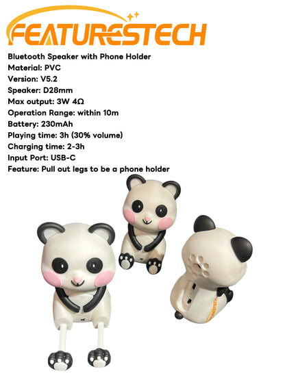 FEATURESTECH®-Bluetooth Speaker/Bluetooth Speaker with Phone Holder