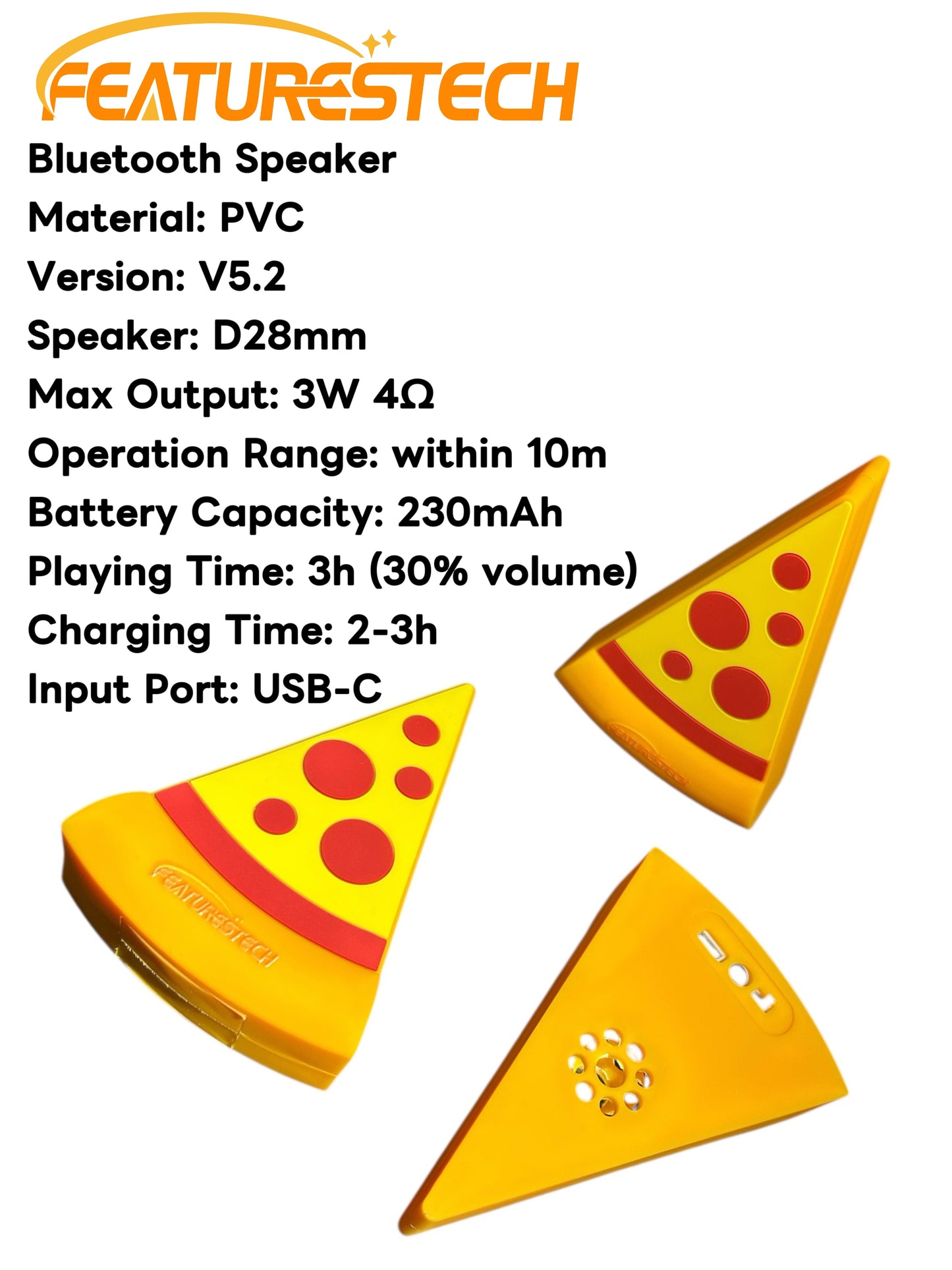 FEATURESTECH®-Bluetooth Speaker/Bluetooth Speaker with Phone Holder