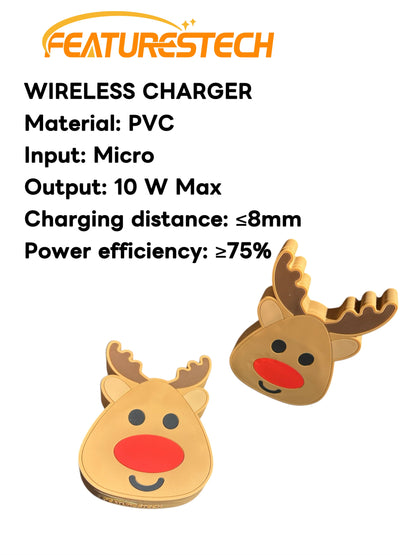 FEATURESTECH®-Wireless Charger/Wireless Charger with Phone Holder