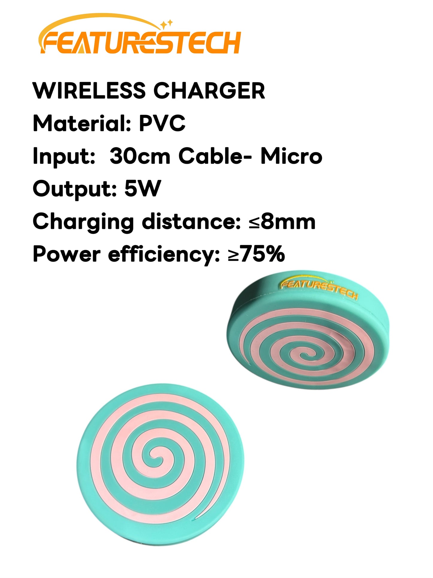 FEATURESTECH®-Wireless Charger/Wireless Charger with Phone Holder