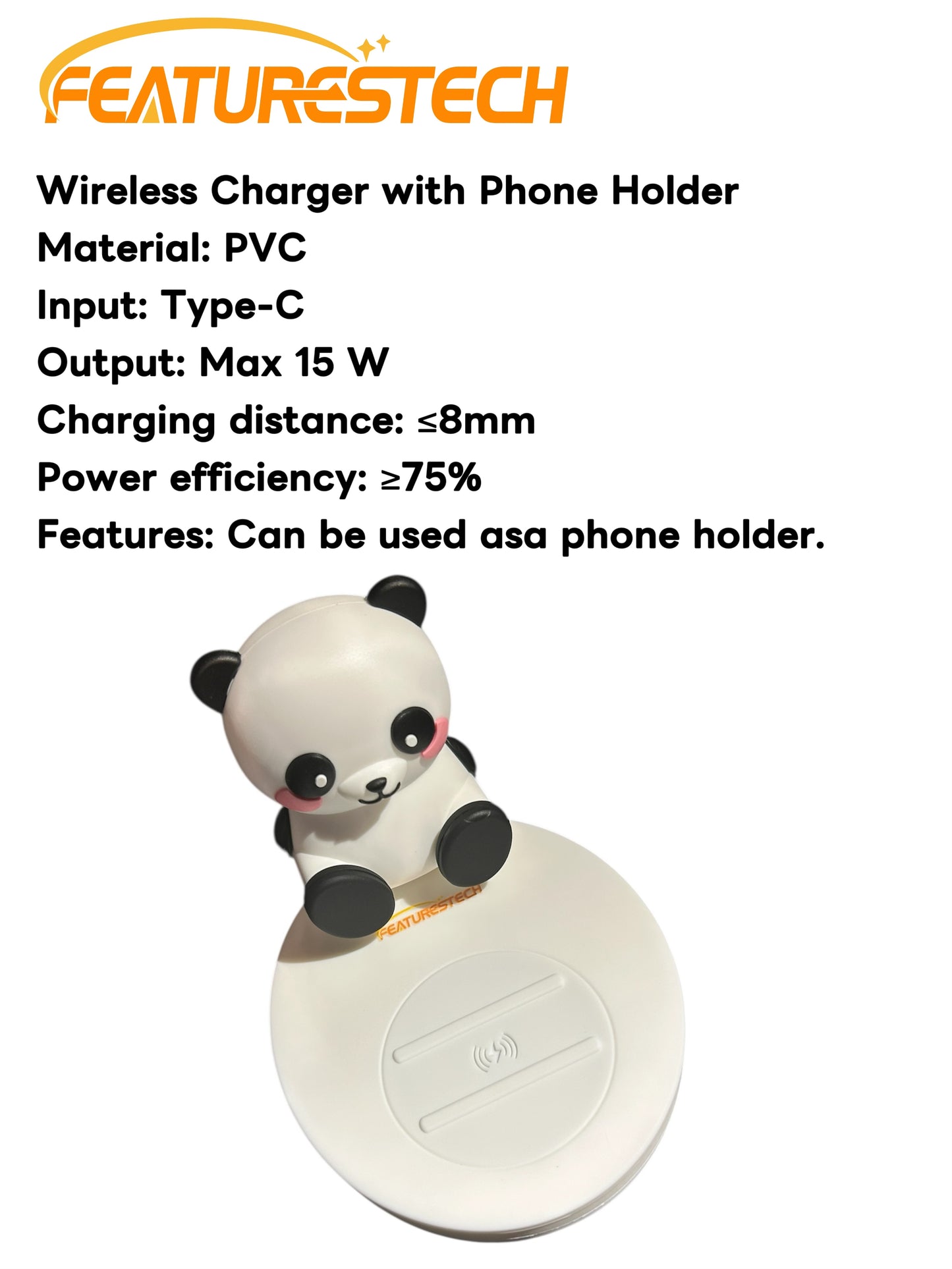 FEATURESTECH®-Wireless Charger/Wireless Charger with Phone Holder