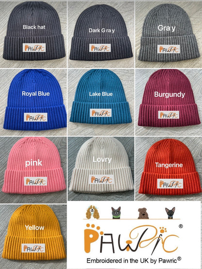 Pawric Woolly Hat – Custom Pet Embroidery Collection