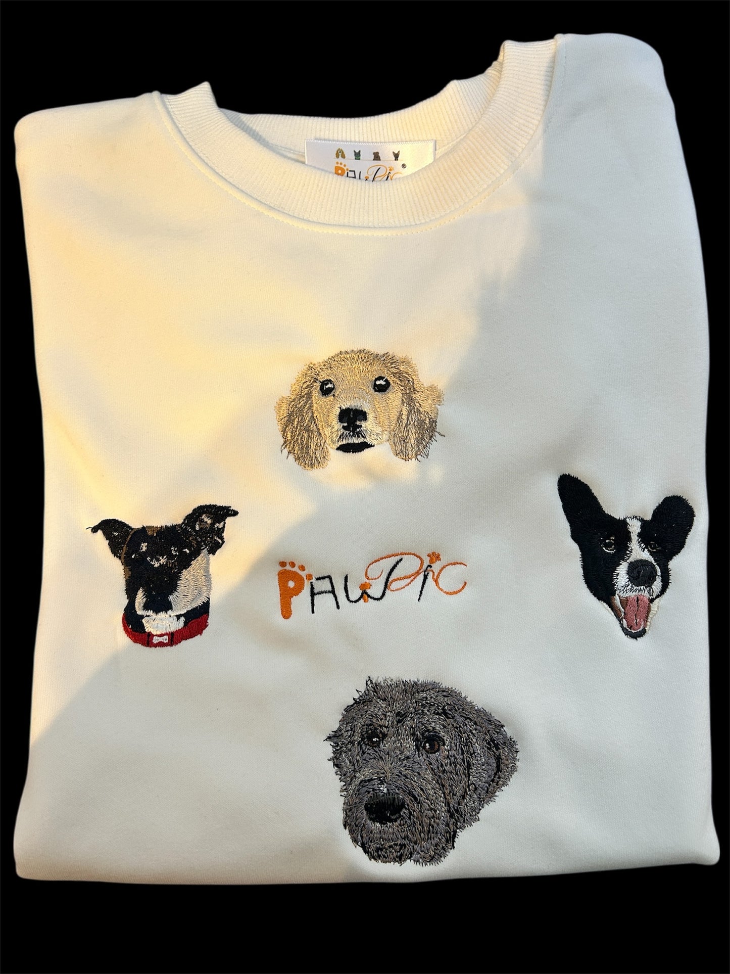 Pawric Cotton Sweatshirt with Fleece Lining