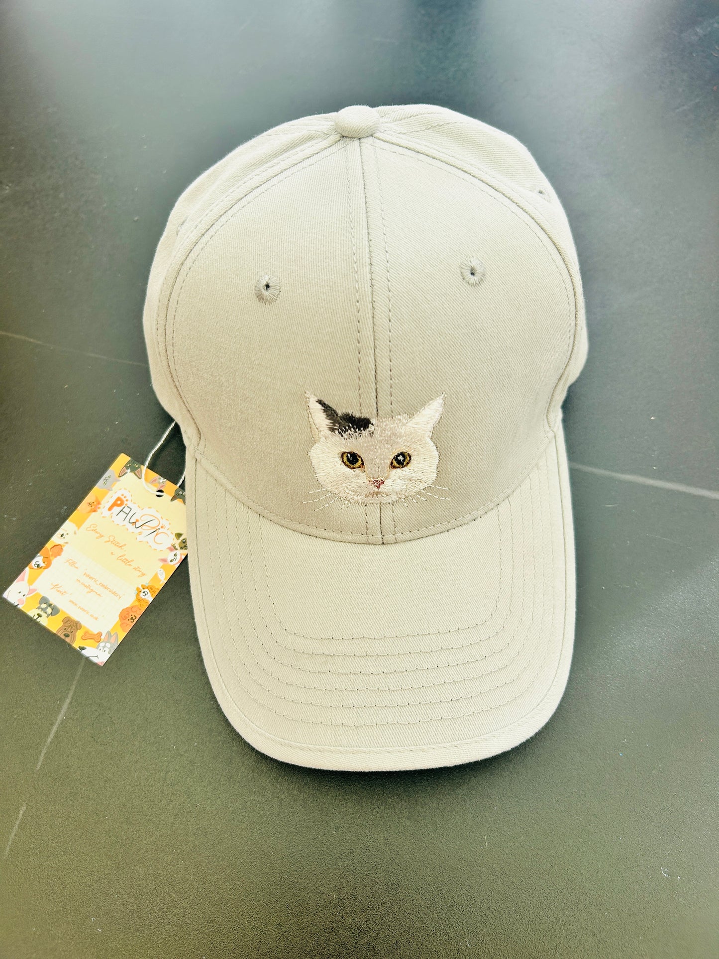 Pawric Cotton Cap – Custom Pet Embroidery Collection