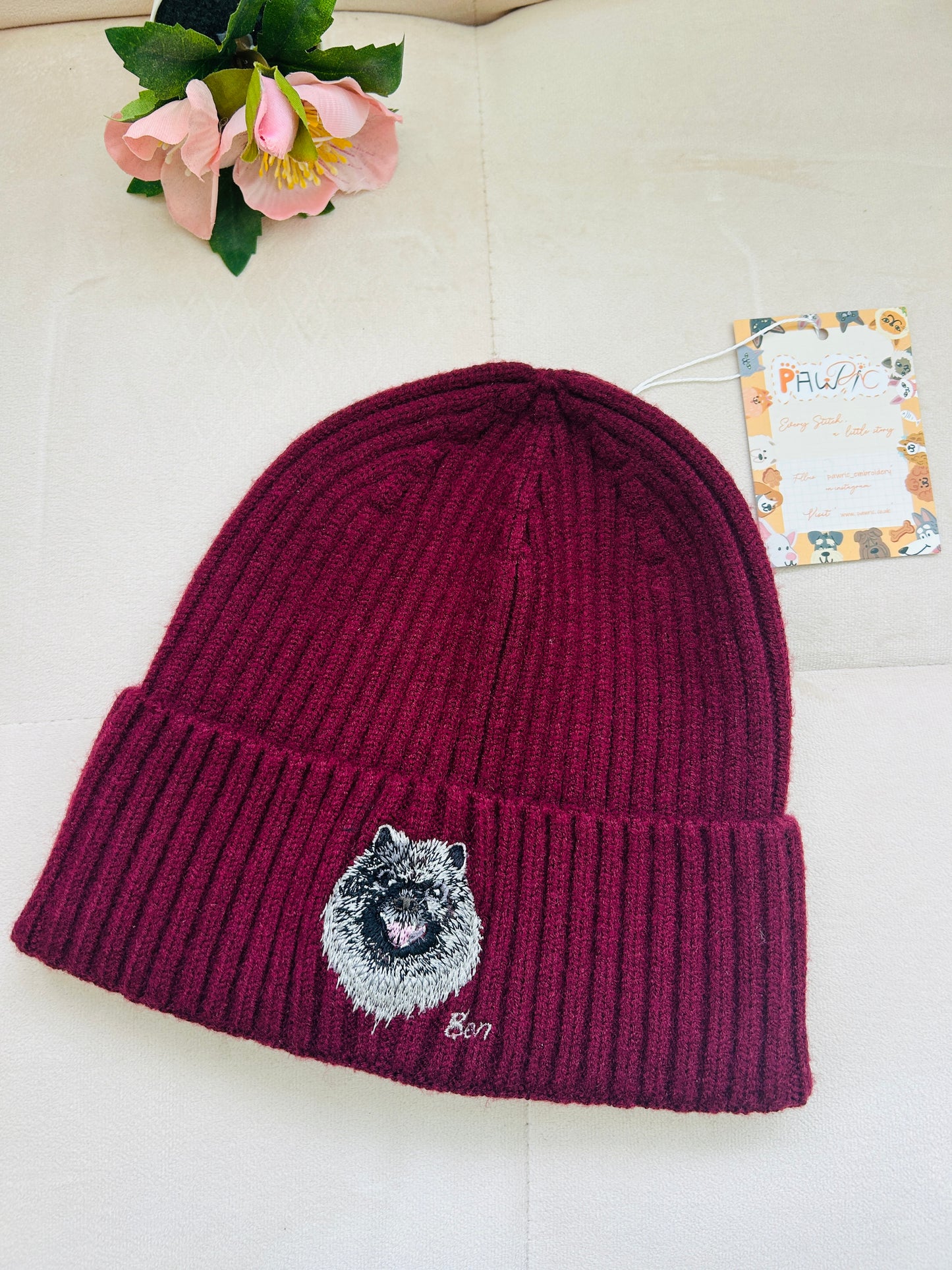 Pawric Woolly Hat – Custom Pet Embroidery Collection