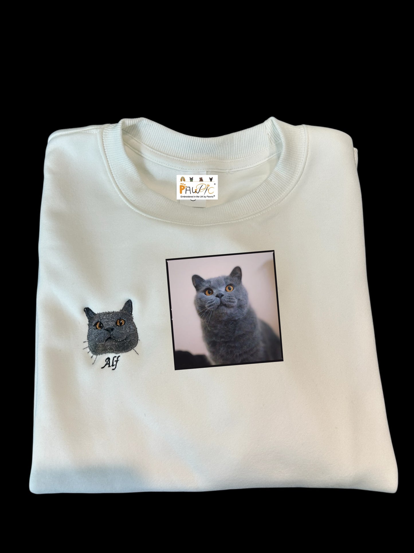 Pawric Cotton Sweatshirt with Fleece Lining