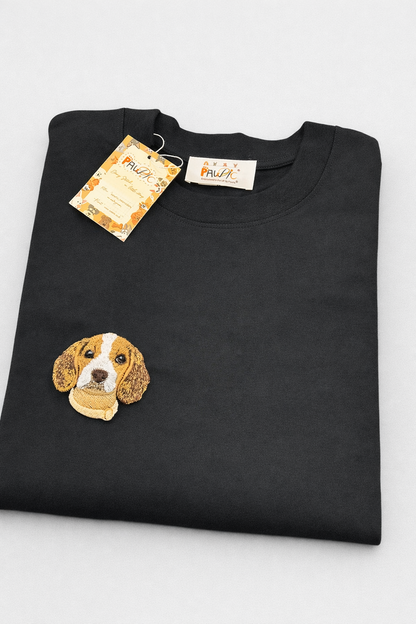 Pawric Summer Cotton Pet Embroidery T-shirt