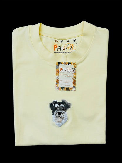 Pawric Summer Cotton Pet Embroidery T-shirt